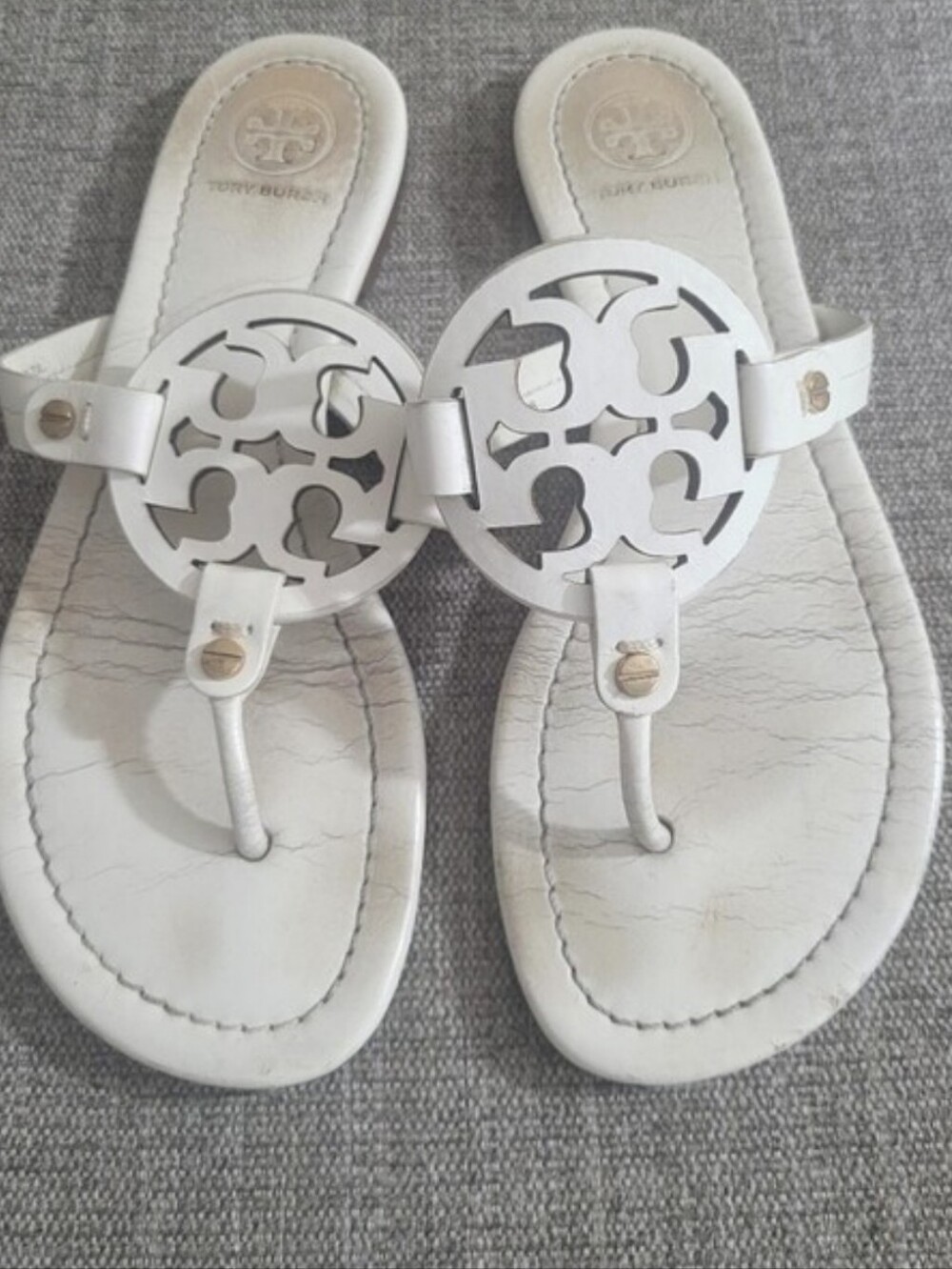 Tory Burch Summer Sandals Sz 6.5 Please Read